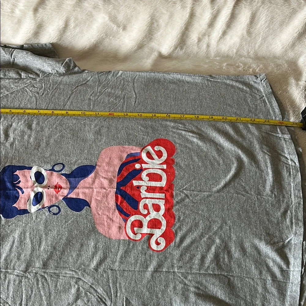Barbie Gray Graphic Tee - Short Sleeve - Picture 6 of 6